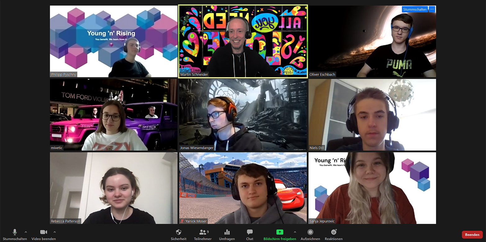 Gruppenfoto von Young'n'Rising