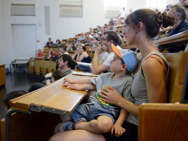 Research for the whole family: Informatiktage (Photograph: Andreas Eggenberger)