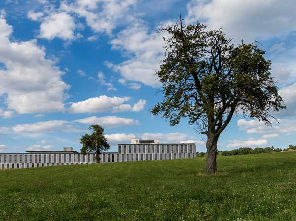 A green belt nestles alongside the Hönggerberg campus. (Photographt: Alessandro Della Bella)