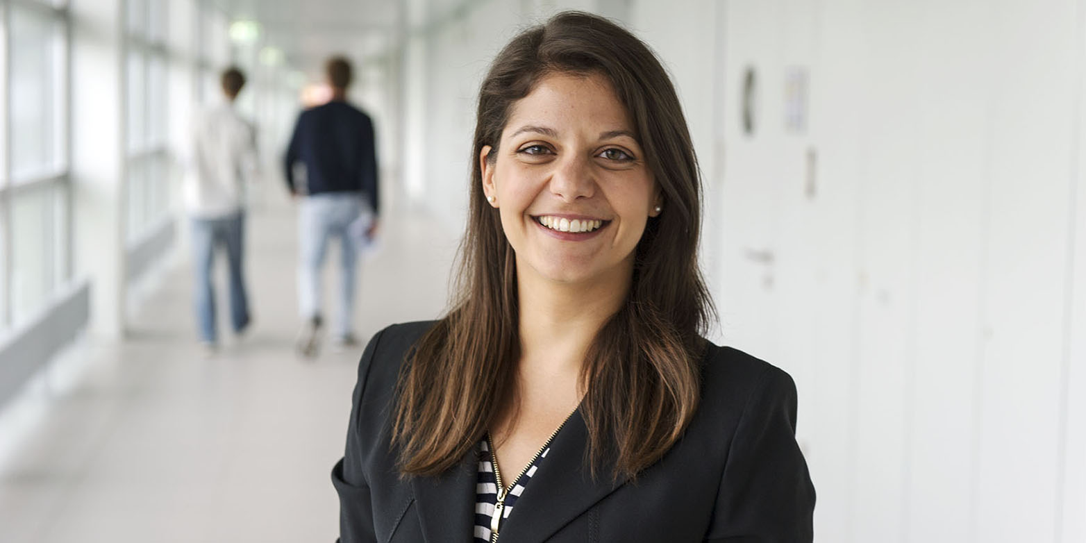 “As a child, I already knew that I wanted to study”: Irene Pereira de Sousa is making a career in science. (Image: Florian Bachmann/ETH Zurich)