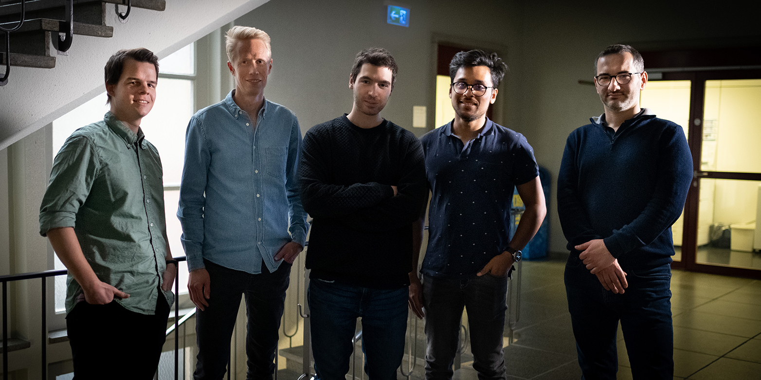 The Snappy team of Srdjan Capkun (r.): (Photograph: ETH Zu rich / Martin Ruetsche)