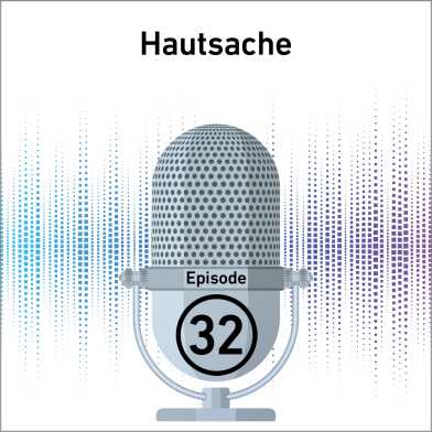 Sabine Werner, Edoardo Mazza and Lukas Sommer with a microphone