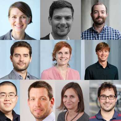 Collage of the 14 professors